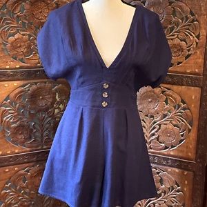Linen Altar’d State Romper NWOT